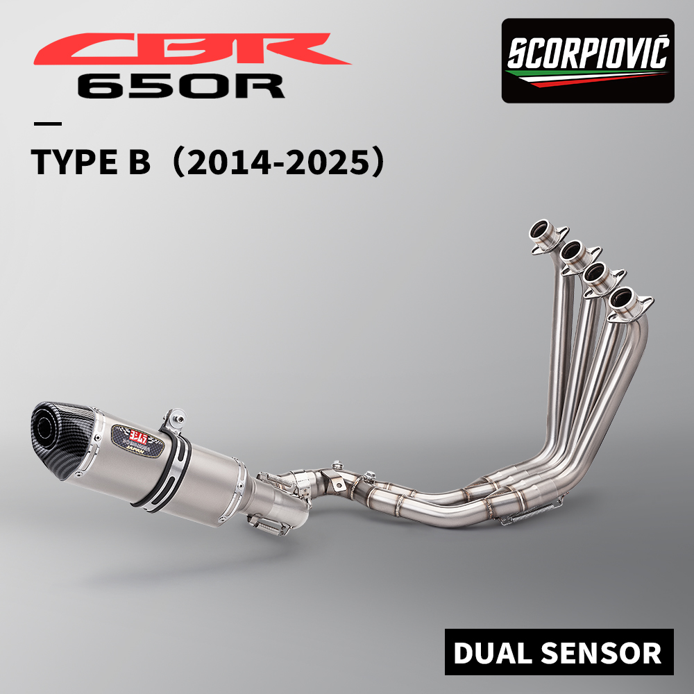 For CBR650R CBR650F CBR650 CB650F 2014-2025 Motorcycle Exhaust Tube ...