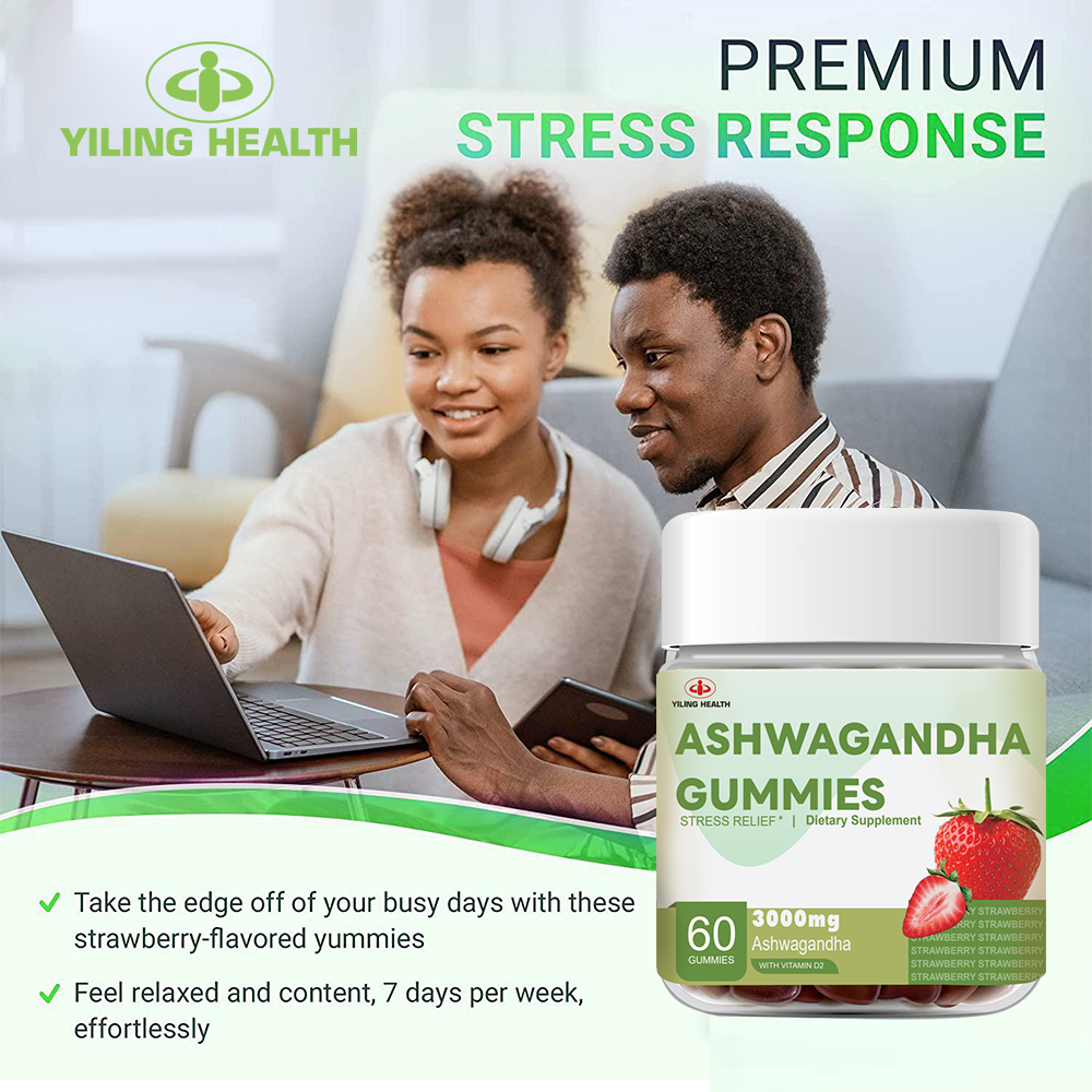 YILING HEALTH gummies apple cider vinegar biotin ashwagandha collagen ...