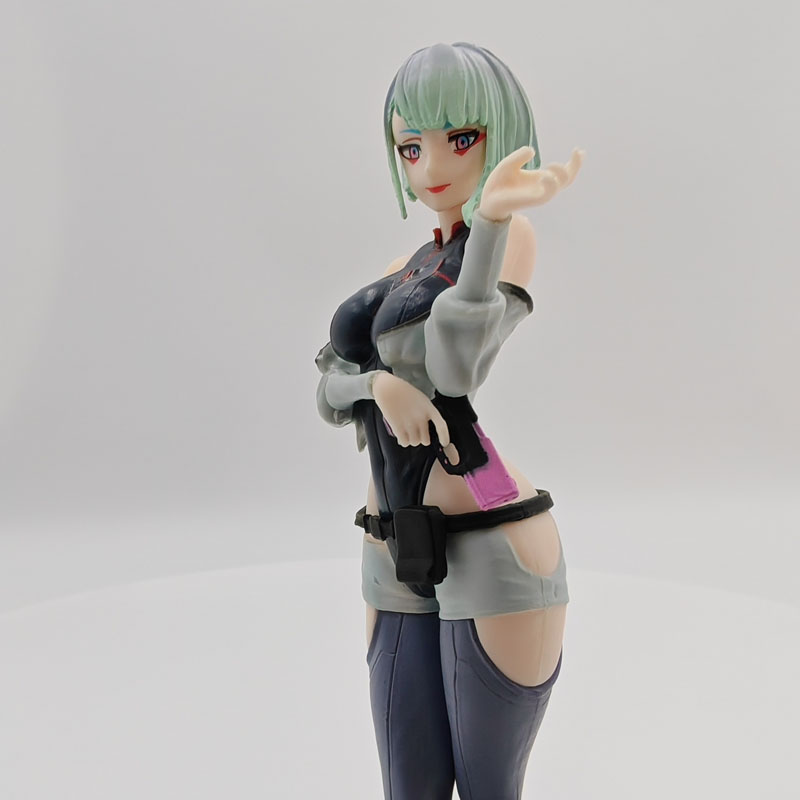 18cm Cyberpunk #2077 Edgerunners Anime Figure Super Hacker Edge Walker ...