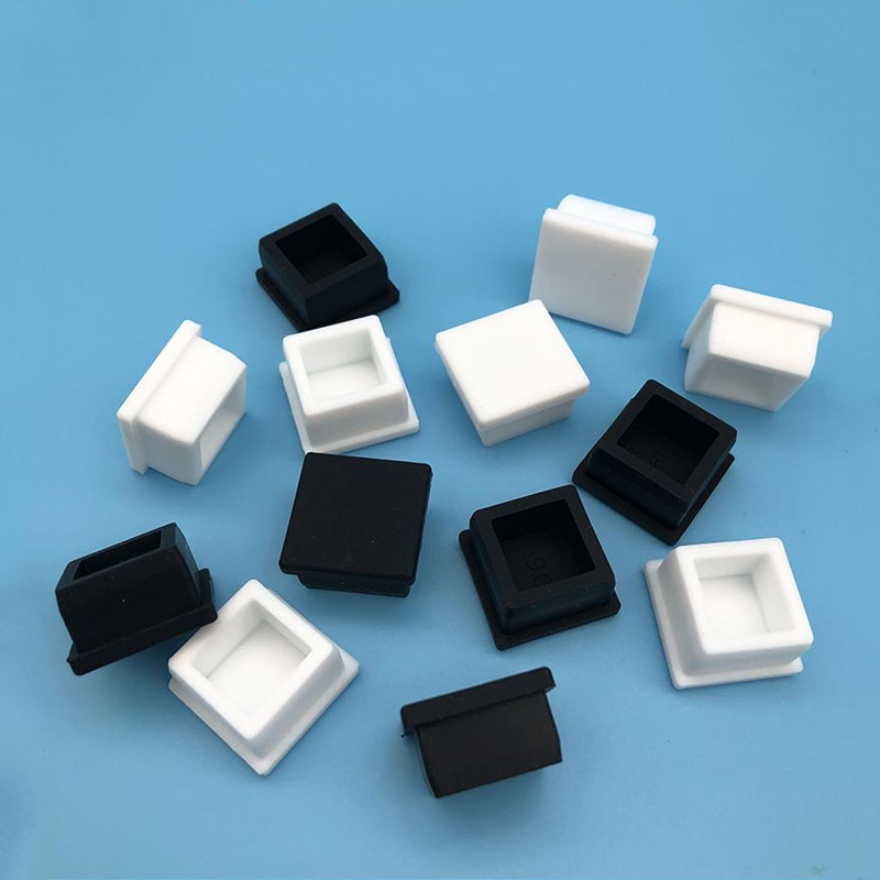 10- 100mm Square Plastc End Caps Blankng Plugs Tube Box Secton