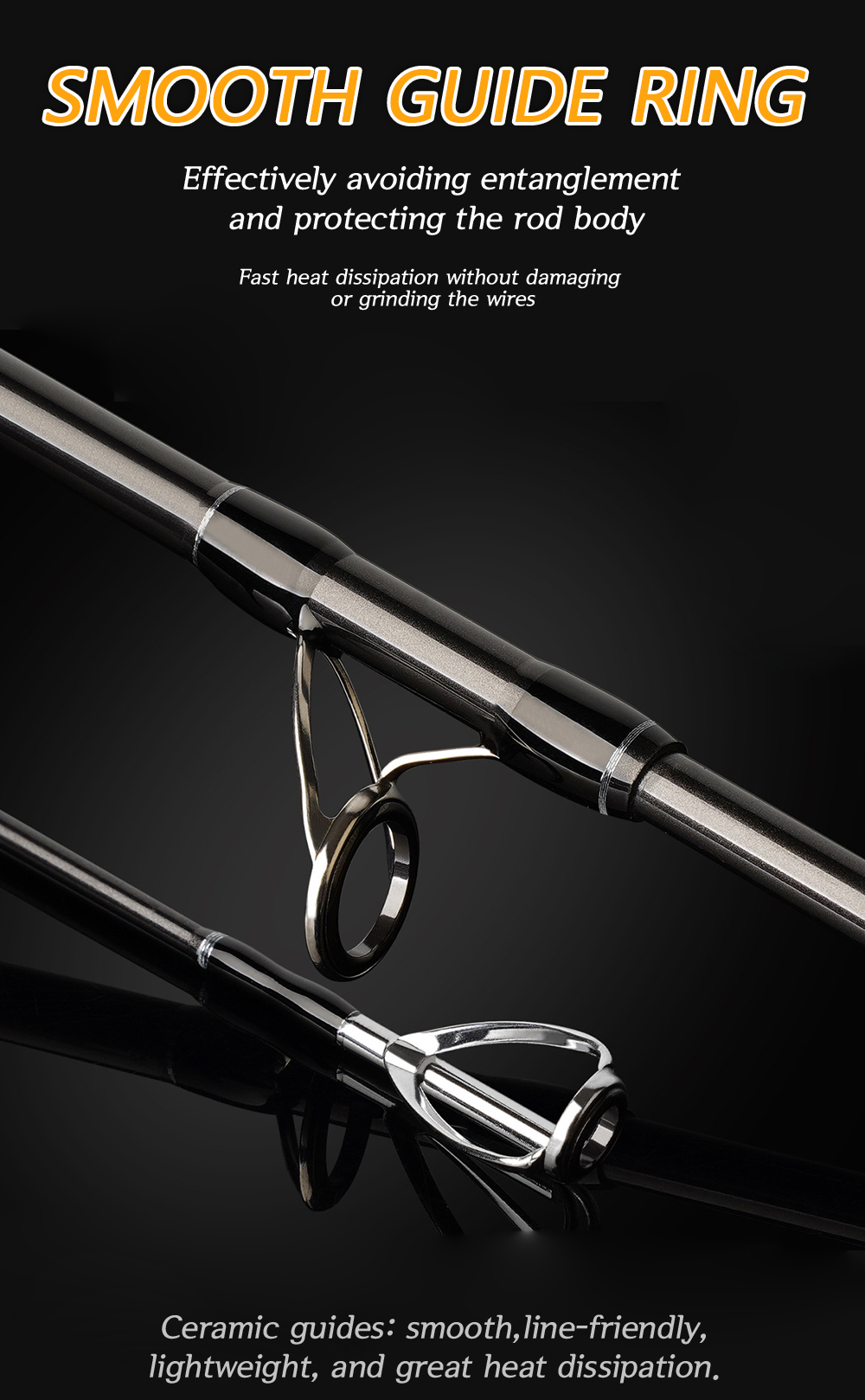 Tolure LANYUE Travel Jigging Rod 1.98m-2.4m H Hardness 10-68g Lure ...