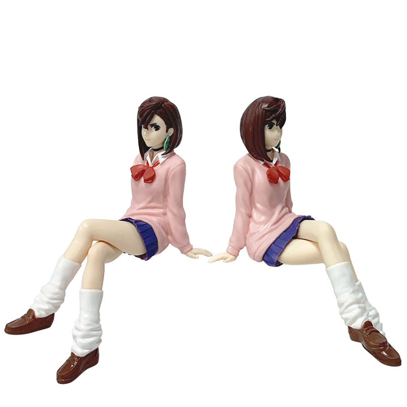 thumbnail image 2 of Anime Figures 2-Pack - Shiratori & Ayase Momo 15cm Sitting Model PVC Statues For Collection 2 of 11