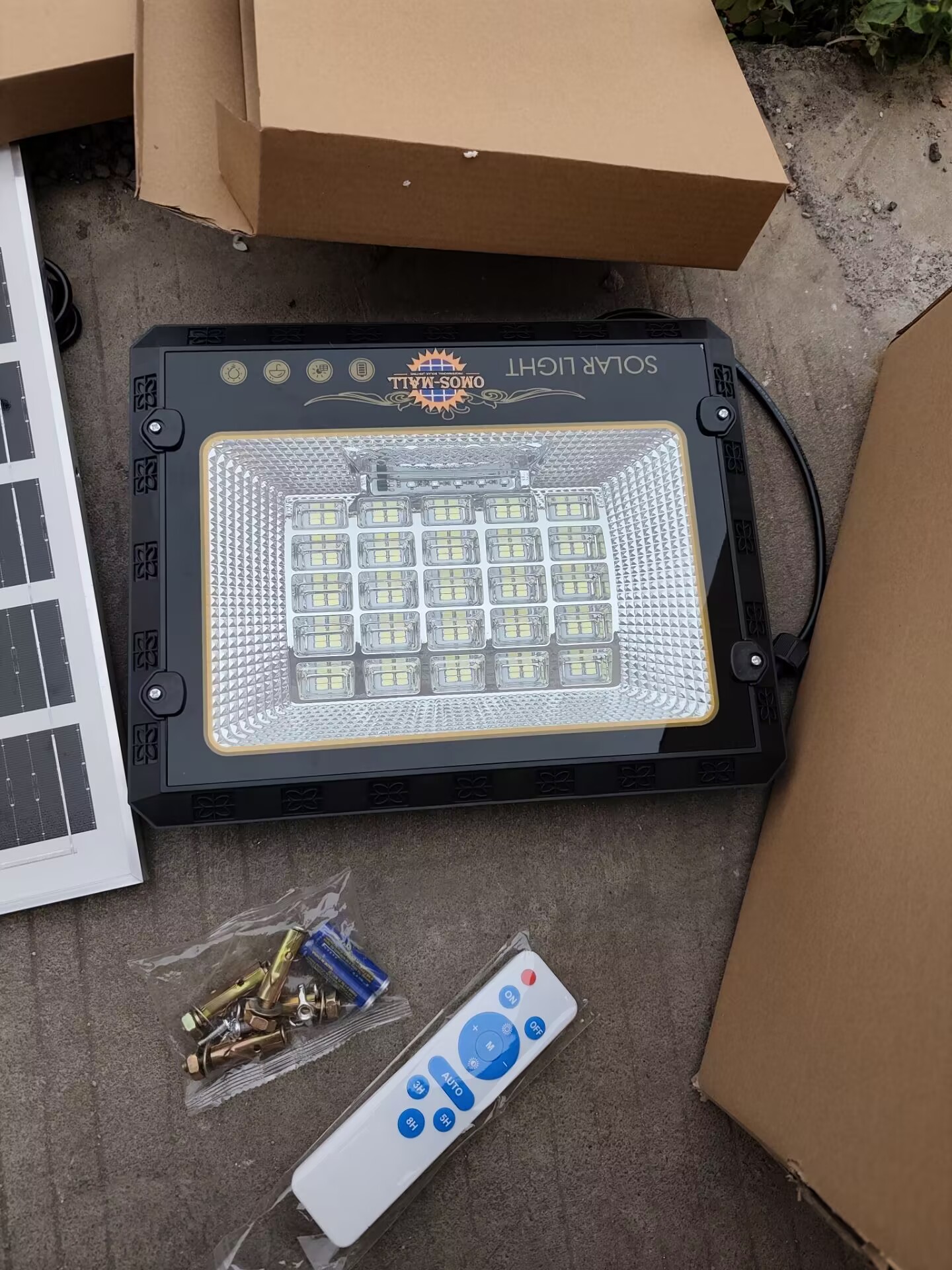 18000W Lampu Solar Outdoor Waterproof Solar Light Outdoor Lighting ...