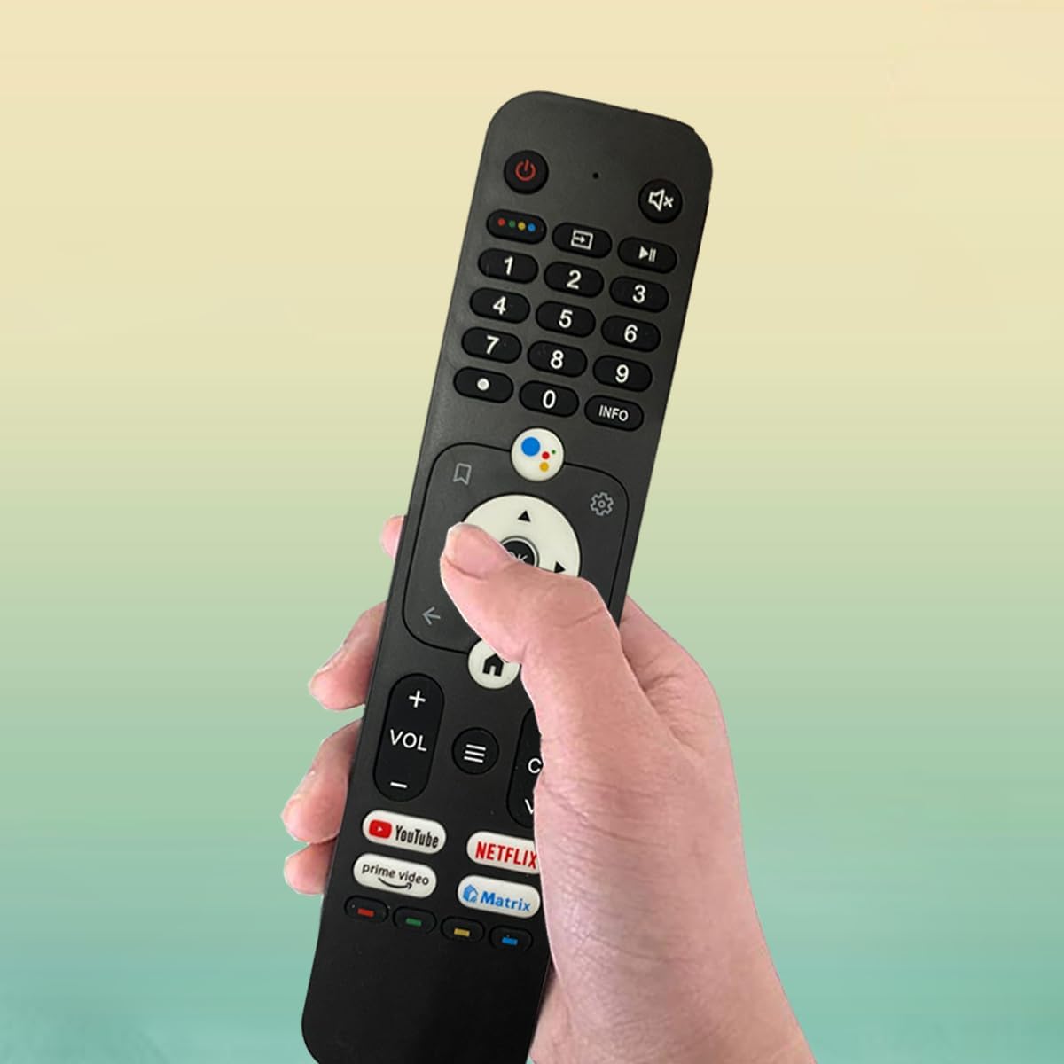 Remote Control Replacement for Haier Smart TVs H32K66UG H43K66UG ...