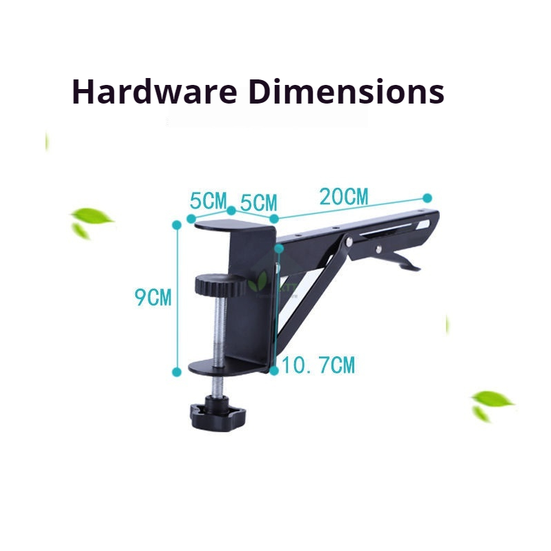 Desktop Extension Board rack Punch-free desktop Computer table side ...