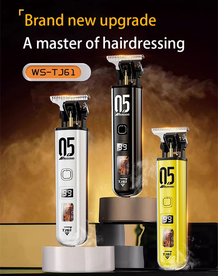 Electric Hair Clipper Professional Men trimmer shaver cordless ...
