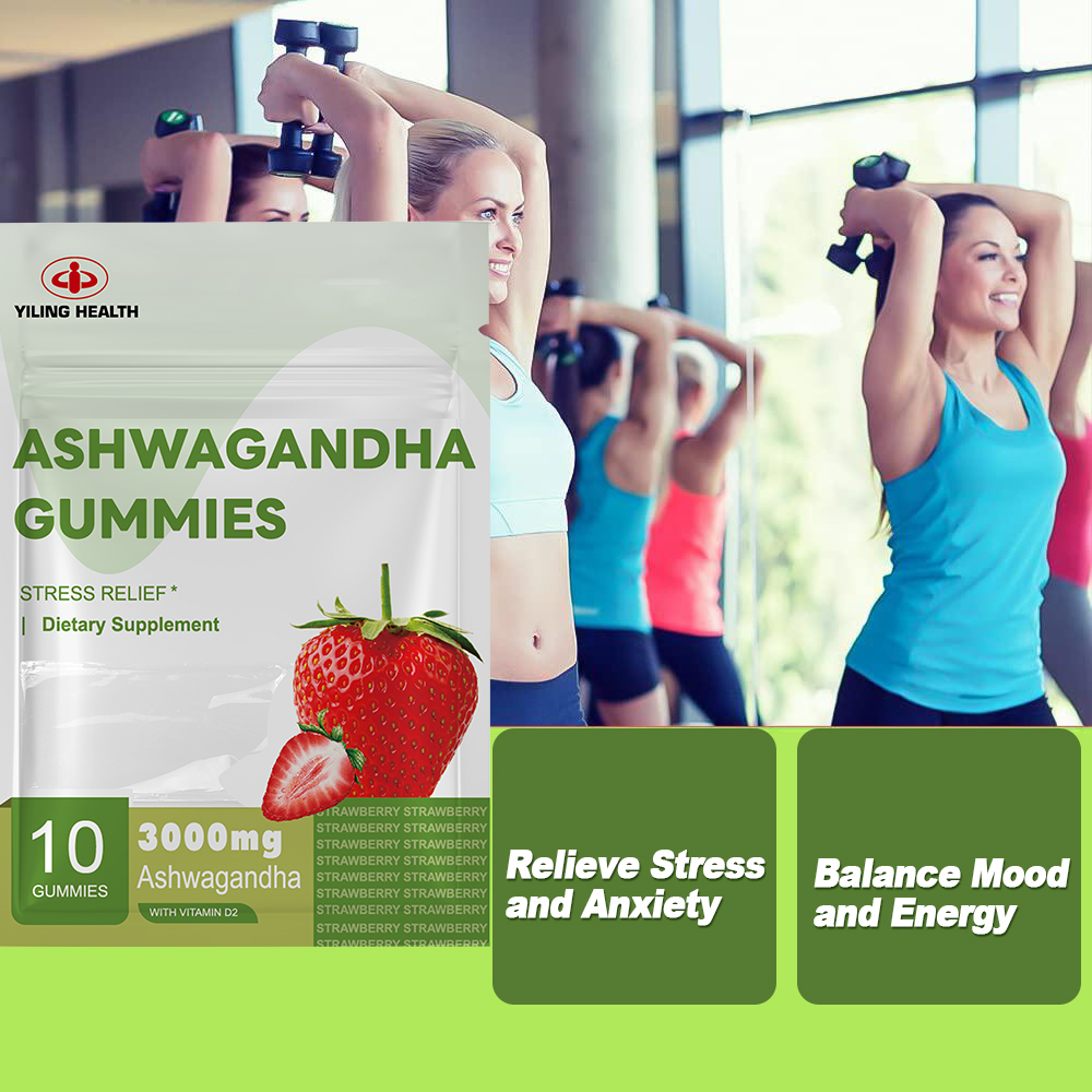 YILING HEALTH Gummies gummies apple cider vinegar biotin ashwagandha ...