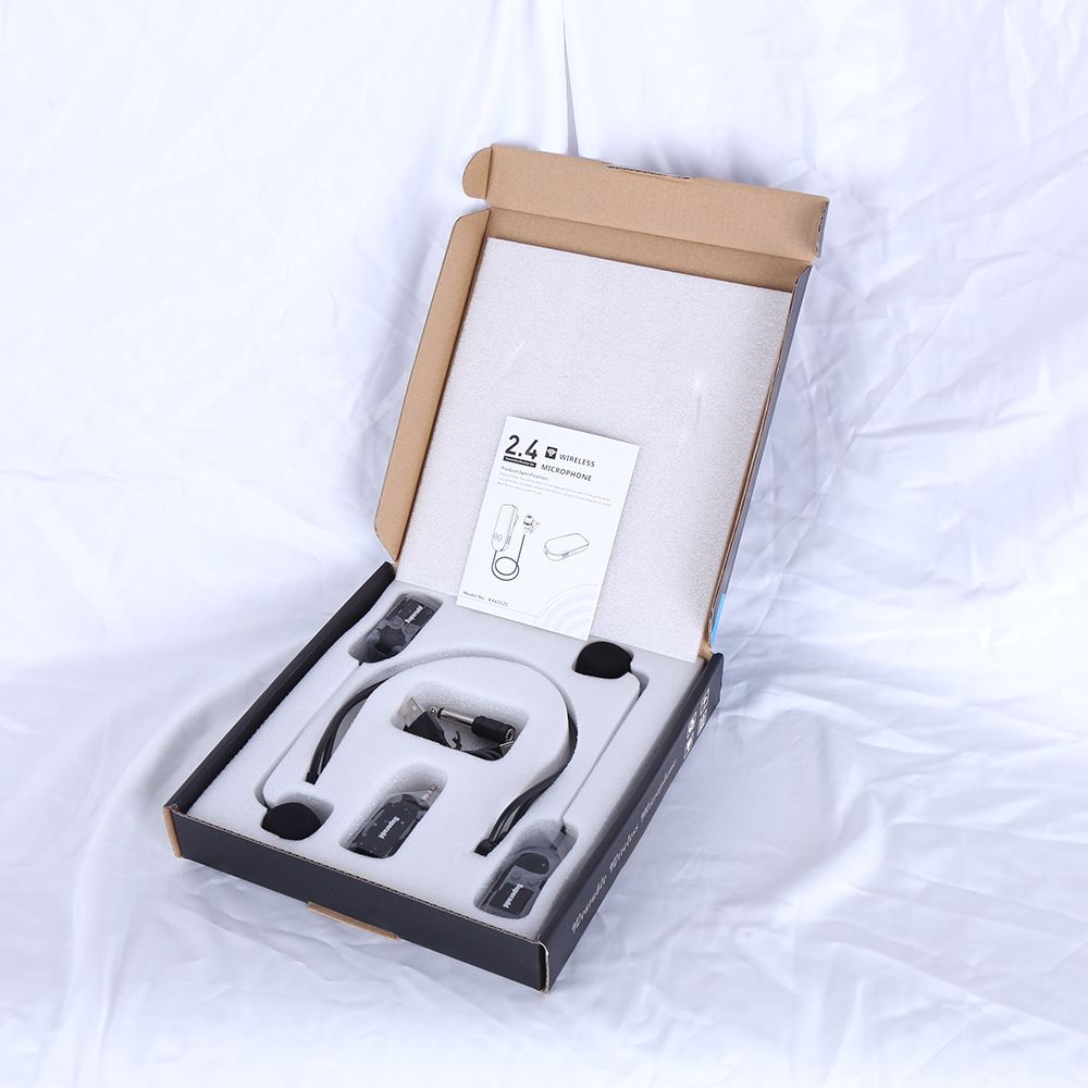 2.4G Wireless Mic Transmitter Head-Wear Handheld with Receiver for Tour ...