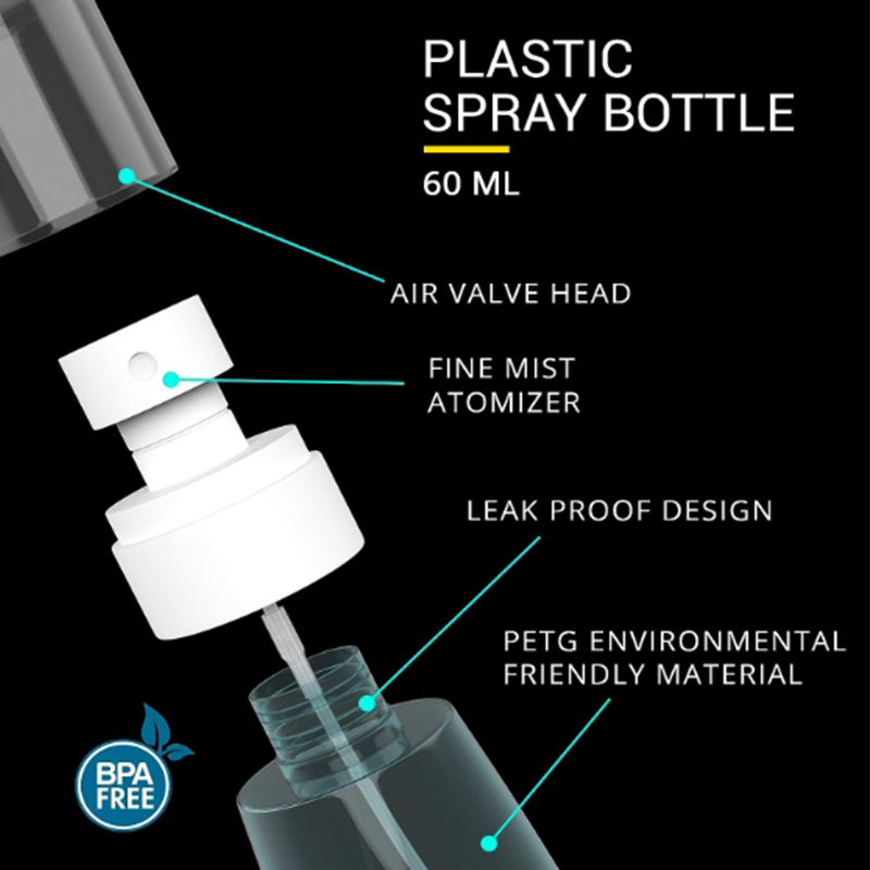 Travel Spray Bottles 30ml, 60ml, 100ml: Versatile Cosmetic and Insect ...