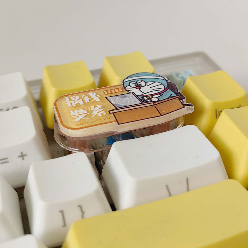 Retreat Keycap Mechanical Keyboard Dedicated Button Doraemon Jiikawa ...