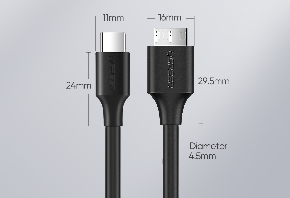 UGREEN USB-C to Micro Charge Cable USB Type C to Micro USB 3.0 Fast ...