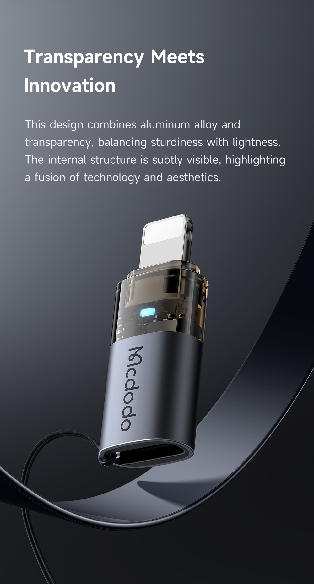 Mcdodo Charger OTG Adapter USB to Lightning /USB to Type C For iPhone ...