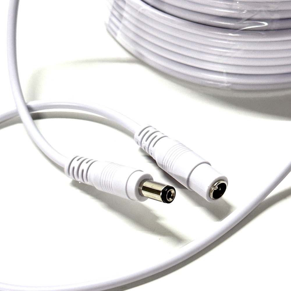 1 Piece DC 12V Power Adapter Extension Cable 3M/5M/10M/20M 5.5*2.1mm ...