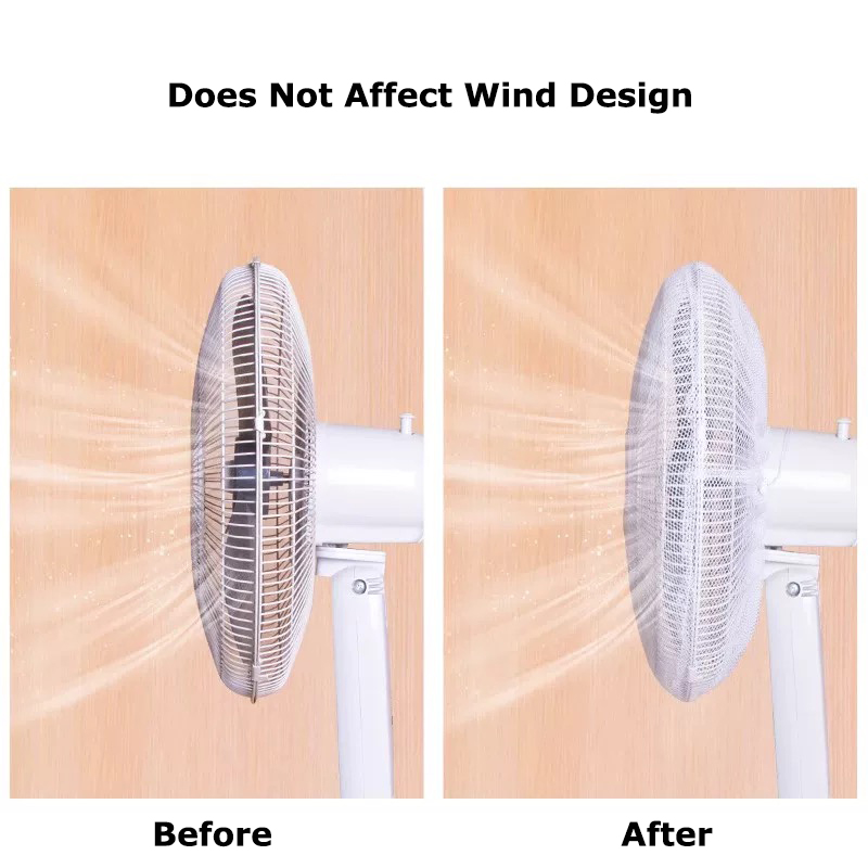 Round Eletric Fan Anti-pinching Finger Protector Protective Cover ...