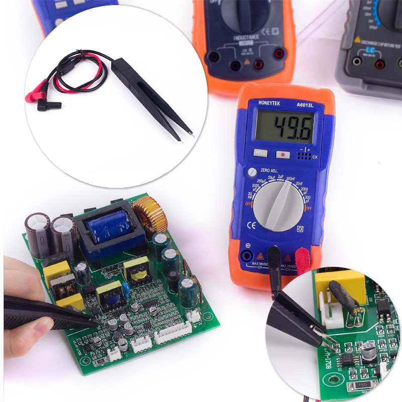 Universal SMD component test probe/tweezer(For surface mount components ...