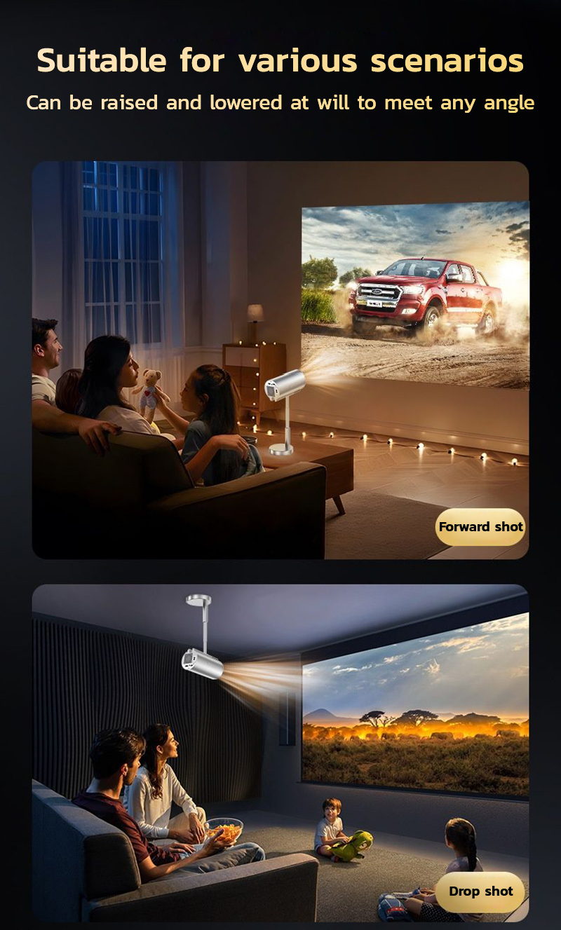 Smart Android 4k Projector WIFI Phone Projector Home Theater Youtube ...
