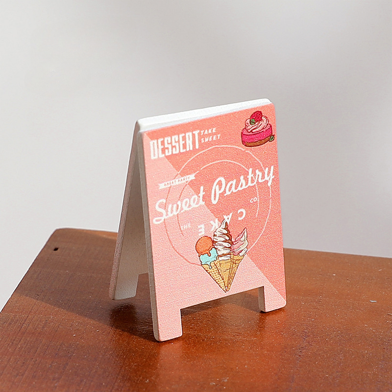 【JY】Retro message clips Wooden photo clips Desktop ornaments Note clips ...