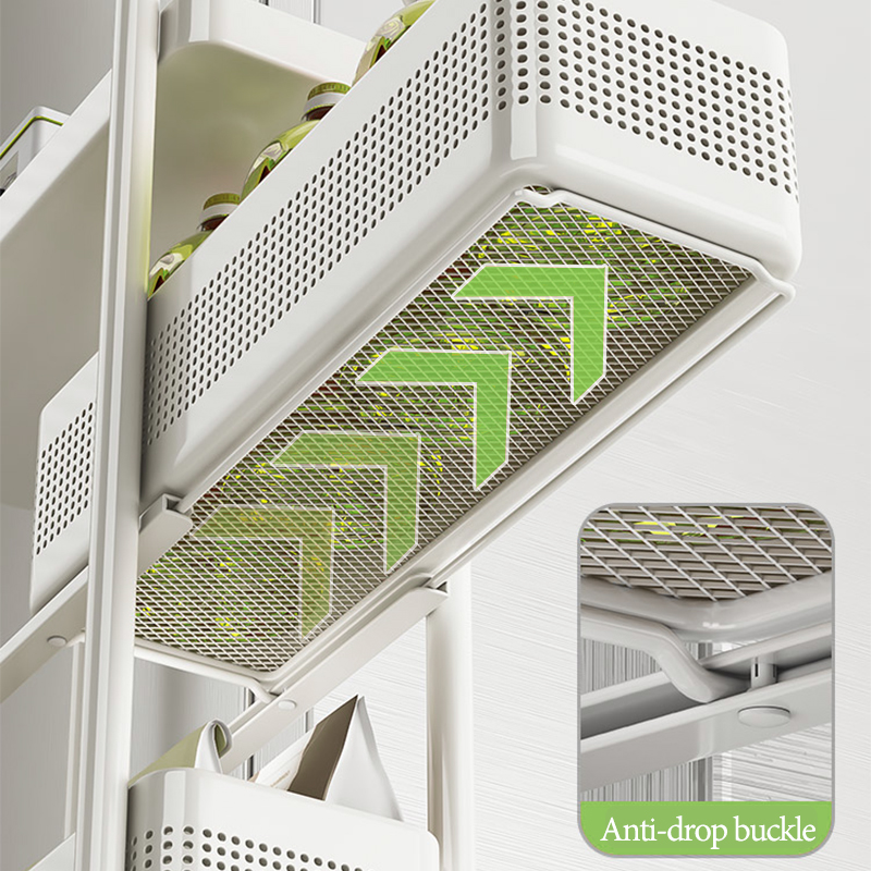 SimpleJoy Withdrawable Kitchen Pull Out Rack Cosmetics Rack Narrow ...