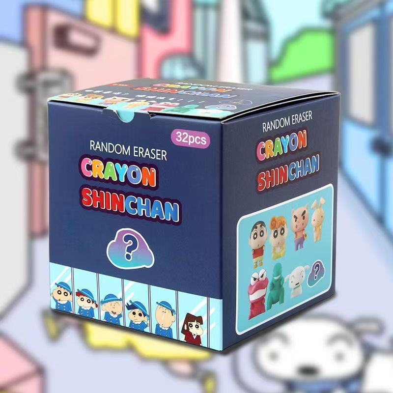32 Crayon Shin chan Blind Bag eraser 3D detachable pemadam cute things ...