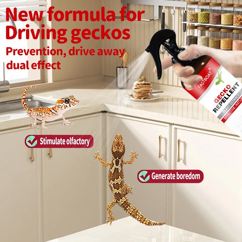 【Kill a nest of geckos in 1 second】Lizard repellent spray Spray cicak ...