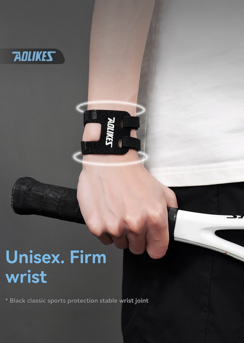 AOLIKES Adjustable Wrist Brace Sports Wrist Support Band Tfcc Tear ...