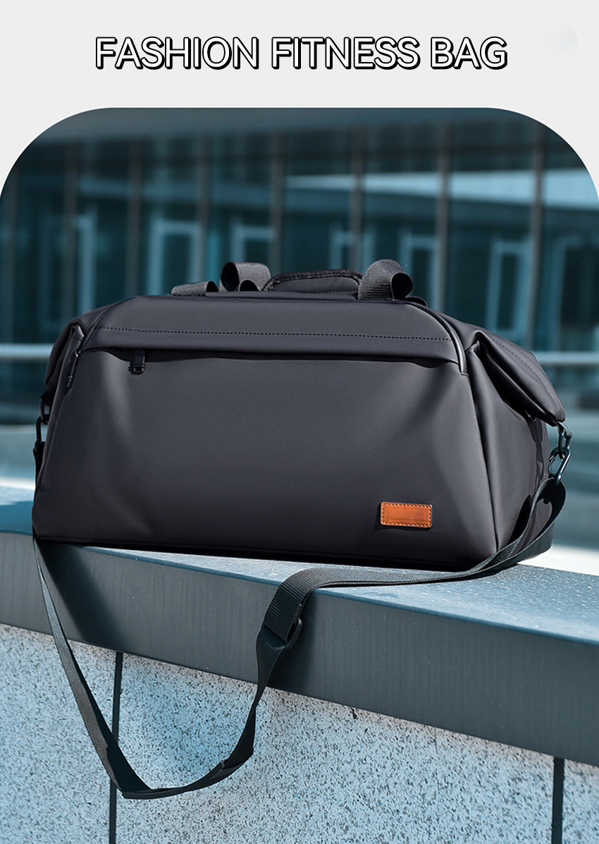 MENSPE Men's Fashion Outdoor Fitness Bag Handbag Unisex Sports Gym Dry ...