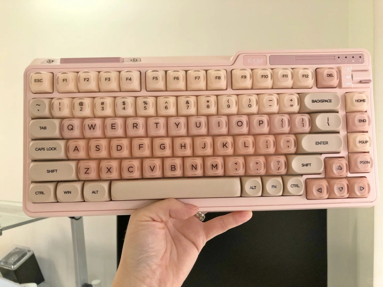 Womier HOT Foundation Transparent Matte PBT+PC Keycaps Set for Cherry ...