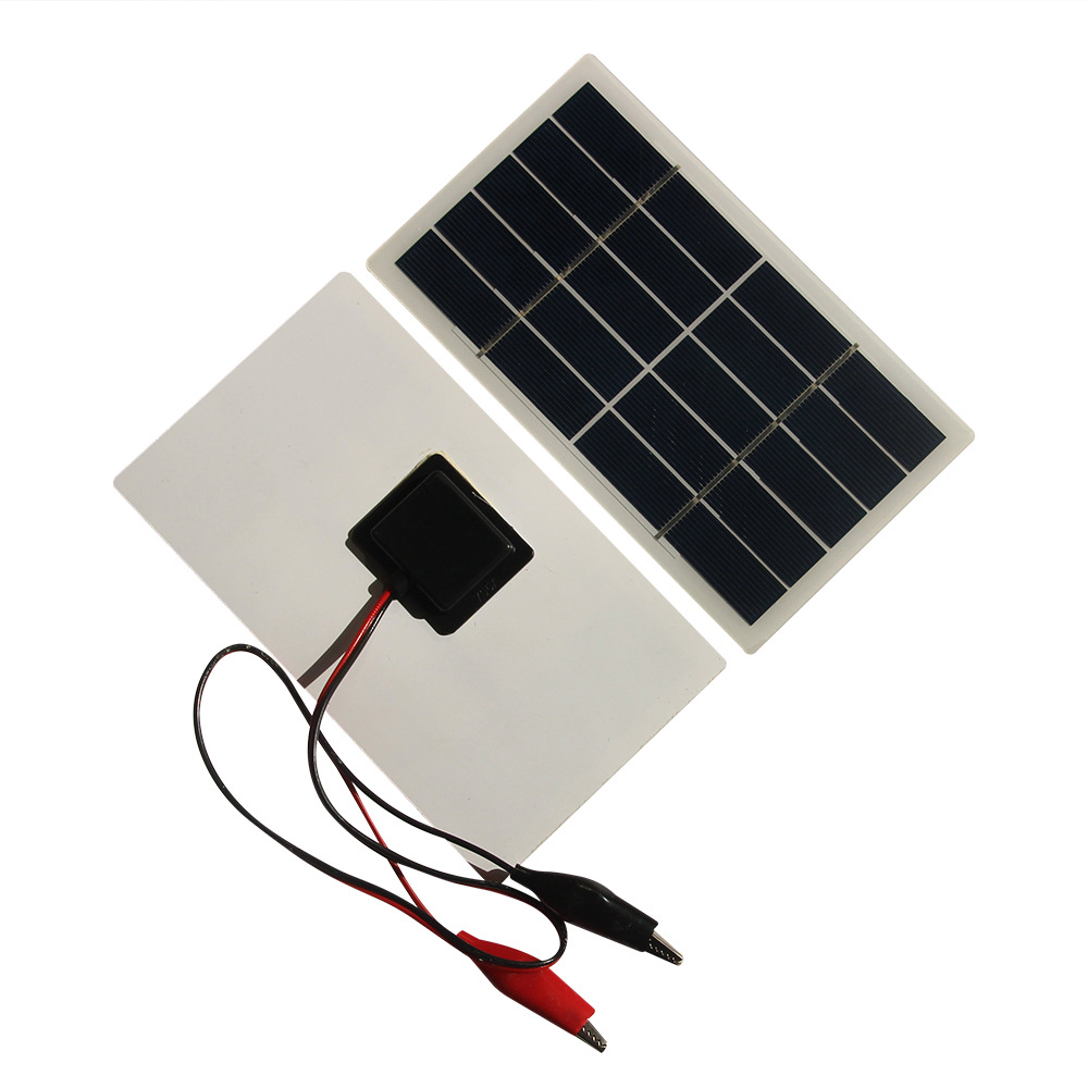 Waterproof Solar Panel 5W 12V Portable DIY Polysilicon Epoxy - View #9