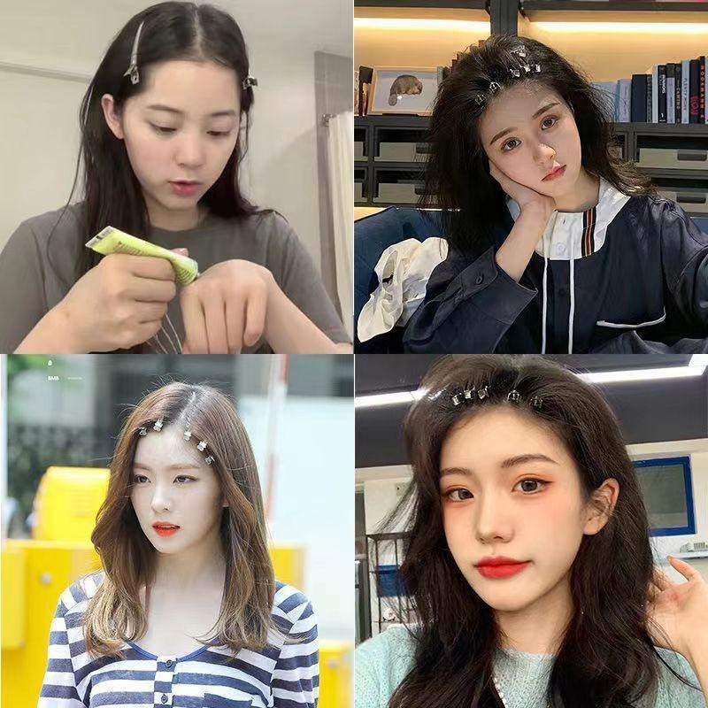 10pcs Silver No-Slip Alloy Hair Clips Root Volume Duckbill Clips for ...