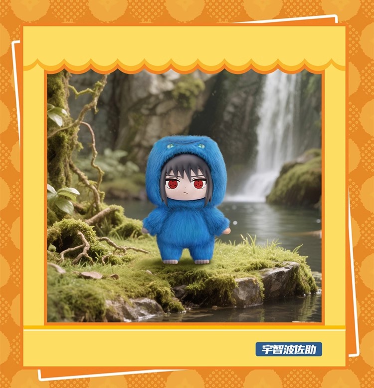 Authentic TOPTOY Naruto Beast Party Series Plush Pendant - Anime