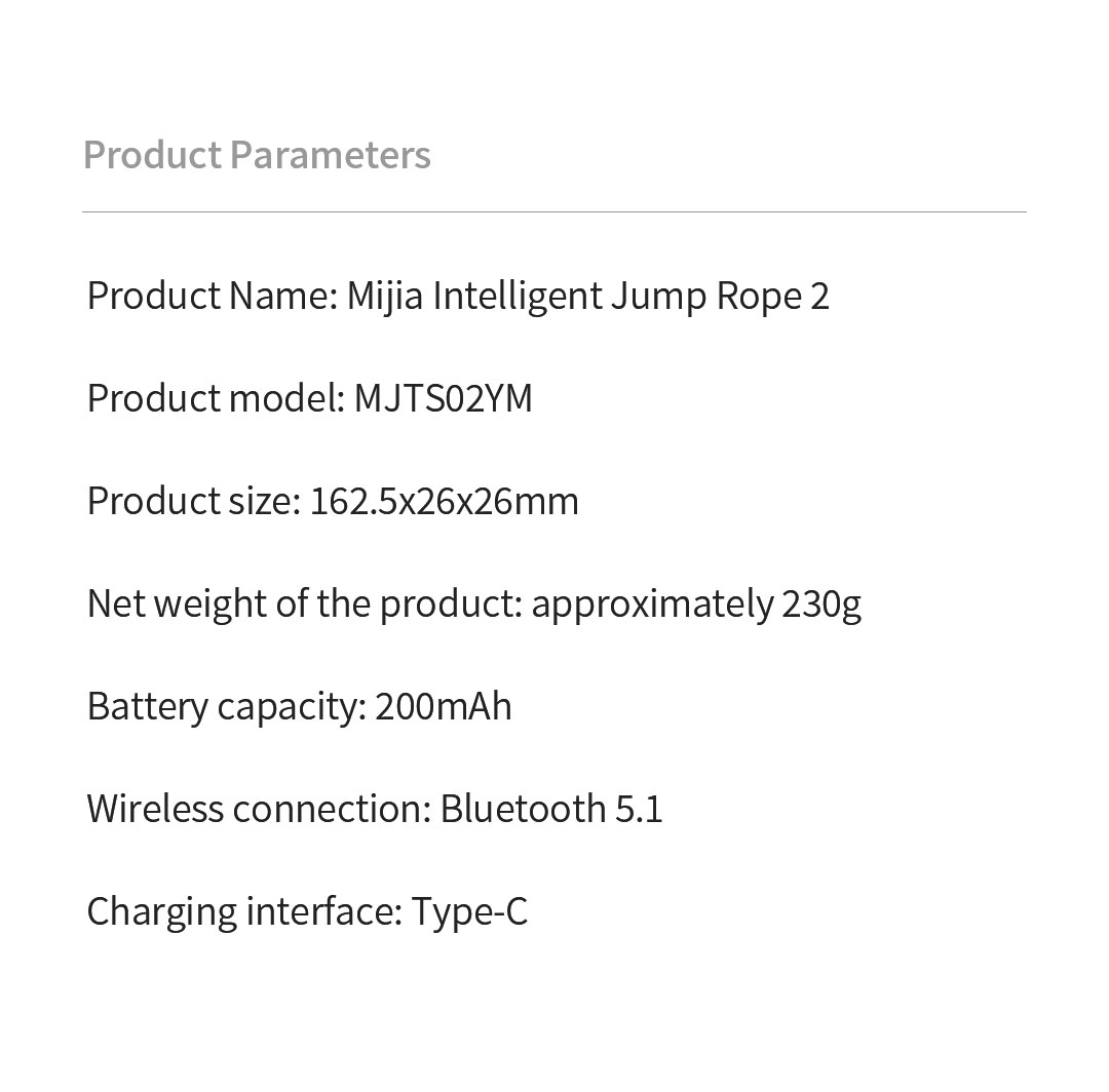 Gadgetoo Xiaomi Mijia Smart Jump Skipping Rope 2