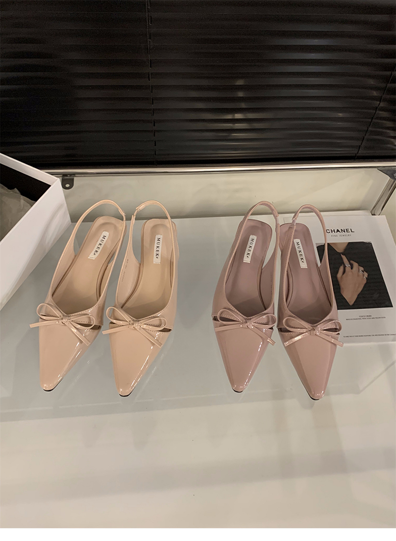 SWEETC Kasut raya perempuan Raya Heels Shoes for Women French Pointed ...