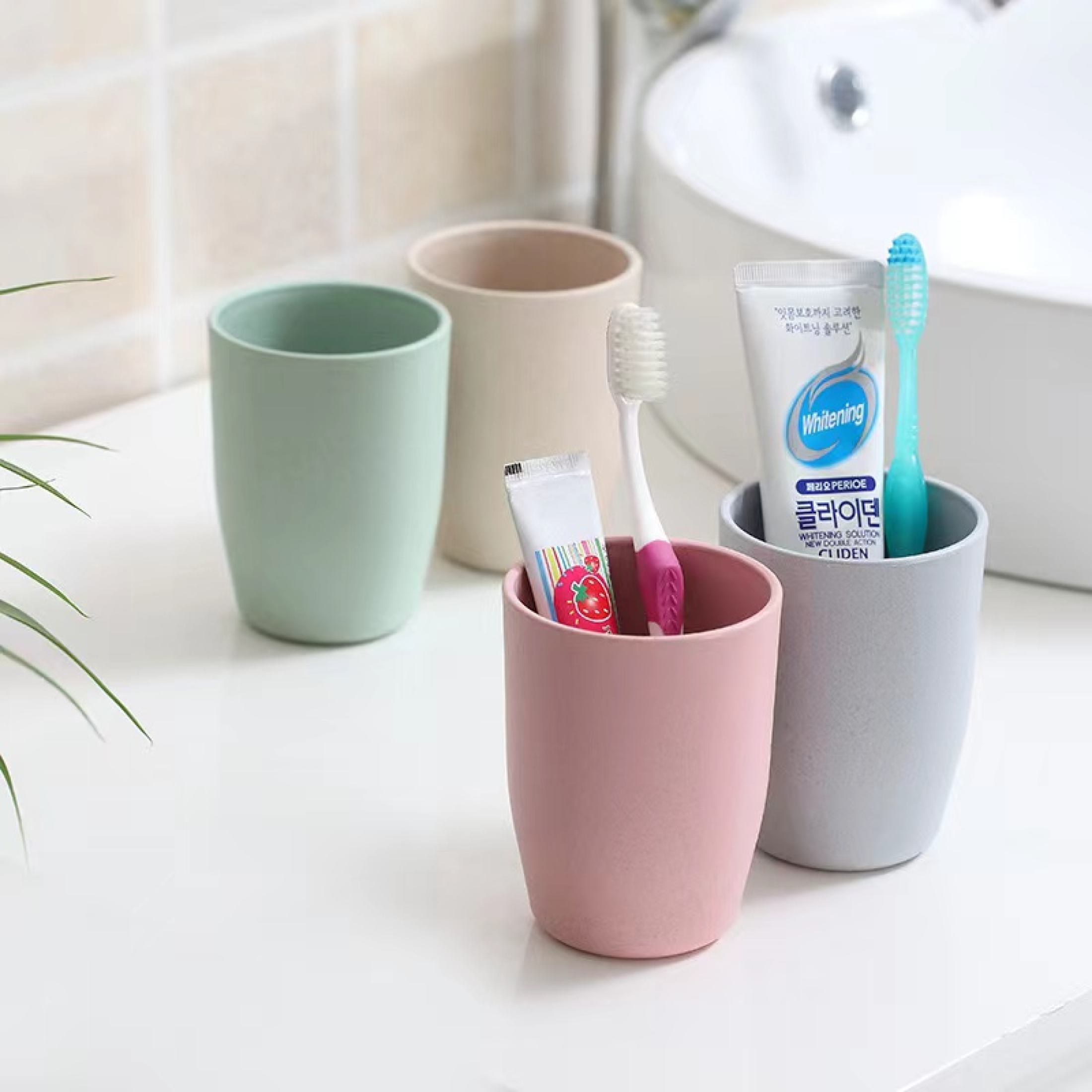 360ml Round Color Plastic Glass Cup Tumbler Cawan Gelas Plastik Bulat ...