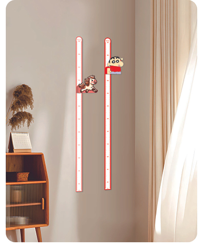 Height Chart Height Measurement Wall Sticker Magnetic 3D Height Sticker ...