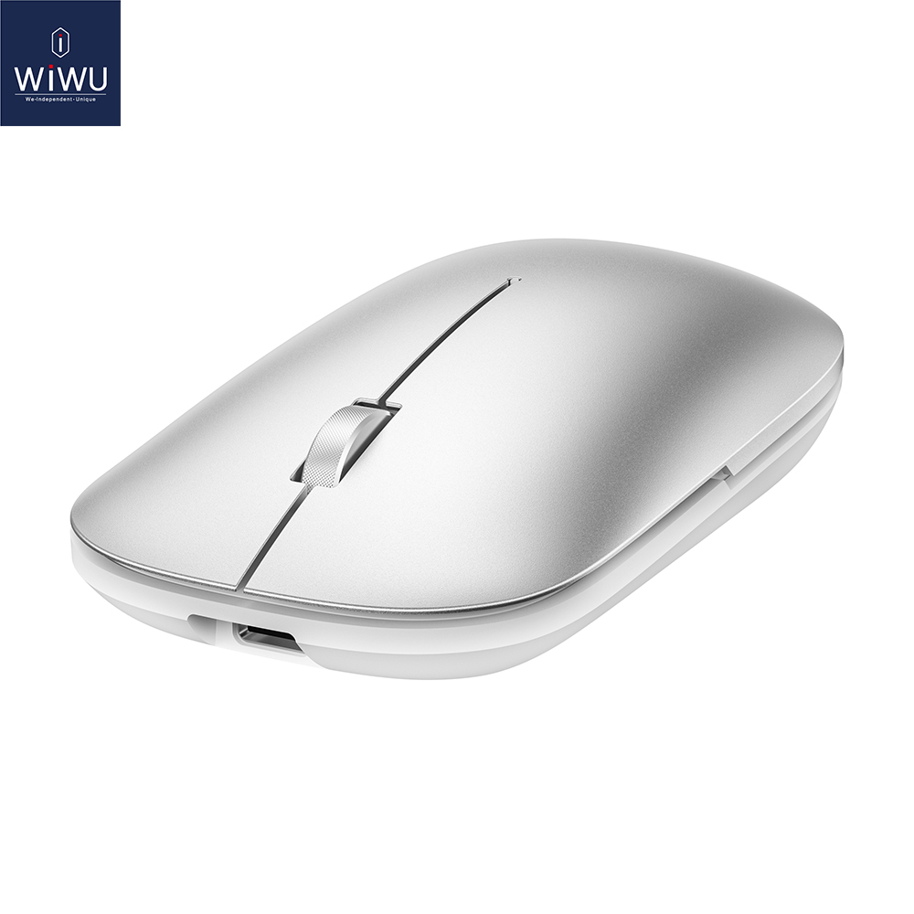 WIWU Wireless Mouse 2.4 G Dual-Channel Bluetooth Connection Magnetic ...
