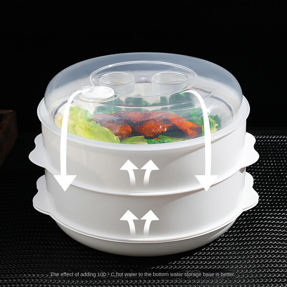 Microwave Oven Special Steamer Steamed Dumpling Rice Container Steamed ...