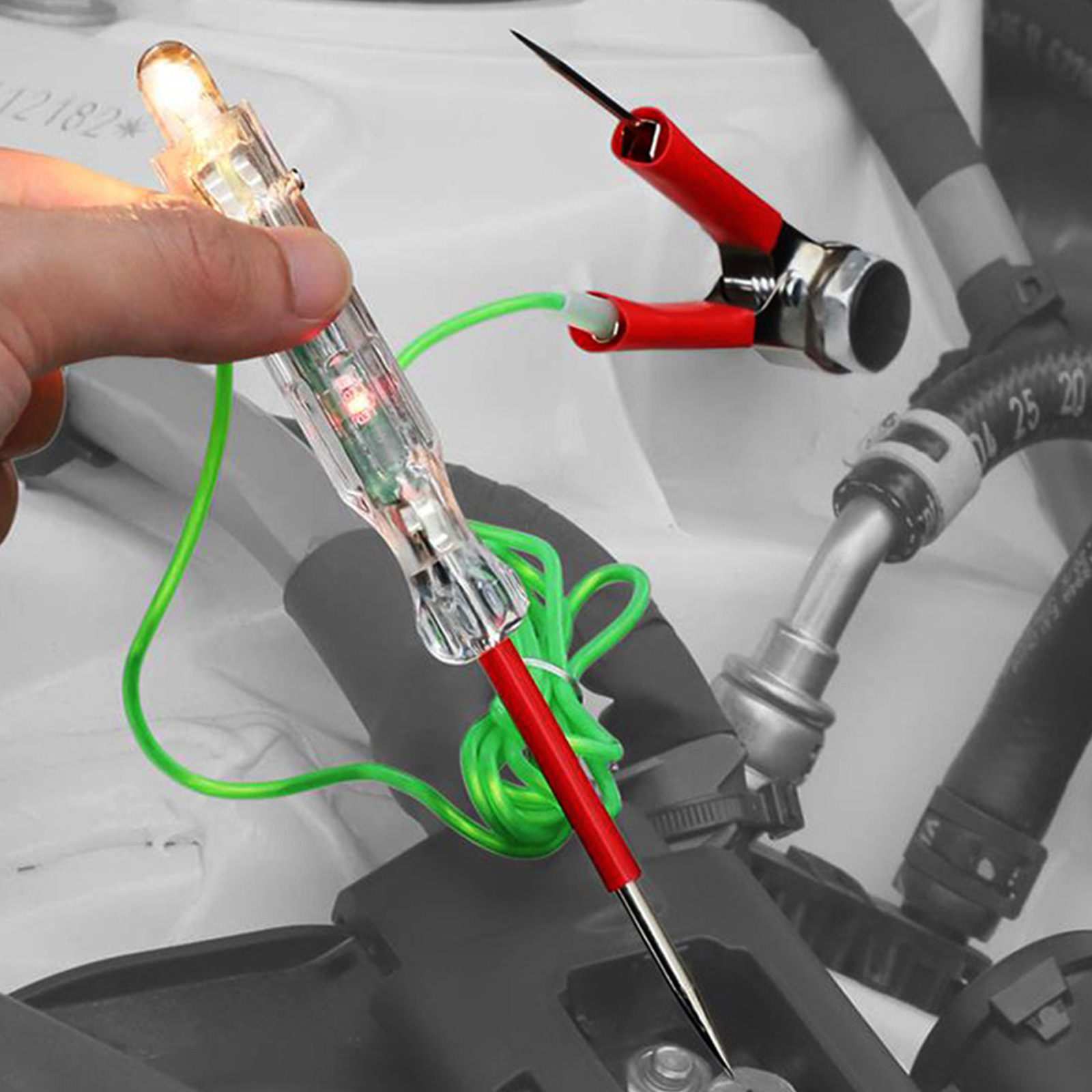 [Local delivery] Automotive LED Circuit Tester 6-24V Test Light with ...