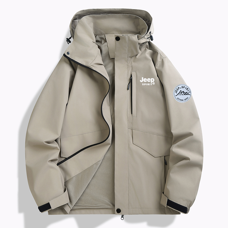 【2-3 days arrive!!!】Jeep Spirit Outdoor Waterproof Jacket For Men ...