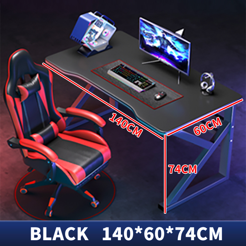 【ZZG】Pc Table Office Table Meja Belajar Gaming Table Gaming Desk Murah ...