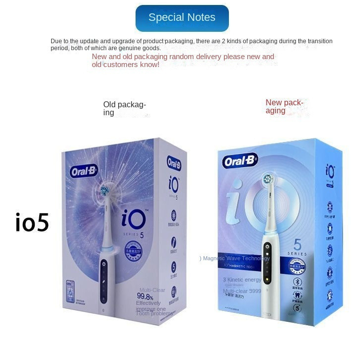 BEST PRICE New Oral-B iO Series 5 Electric Toothbrush with Micro ...