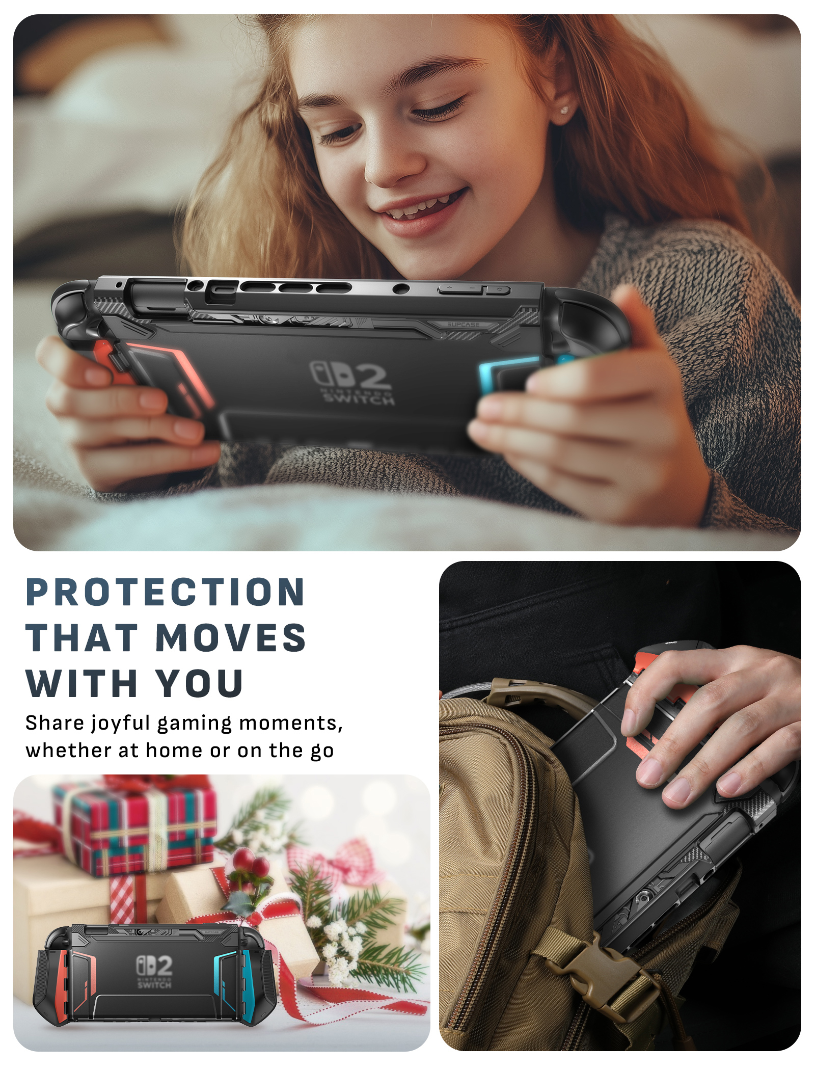 SUPCASE Dockable Blade Series Case for Nintendo Switch 2 2025 TPU Grip ...
