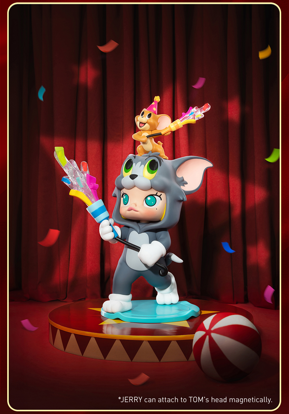 POPMART MOLLY × TOM & JERRY フィギュア MOLLY × TOM & JERRY Figurine - POP MART (Japan)