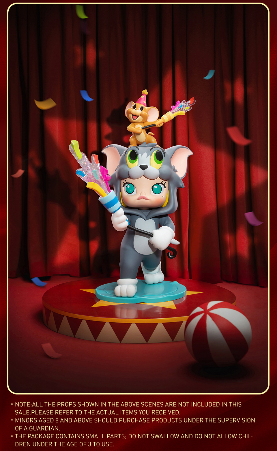 POP MART MOLLY × TOM & JERRY Figurine | Shopee Malaysia