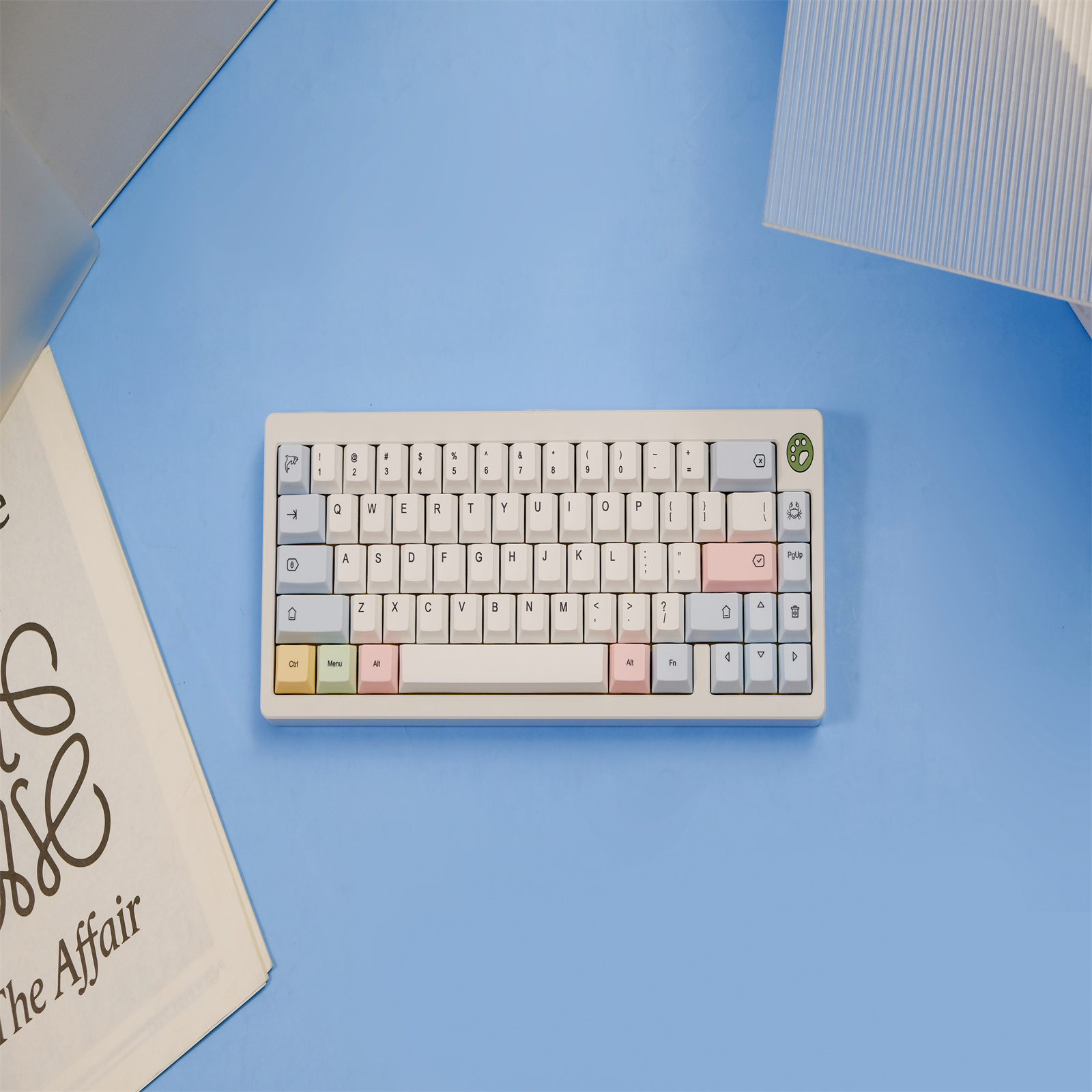 Chalk Keycaps 148 Keys PBT Material Cherry Profile for CHERRY MX Switch ...
