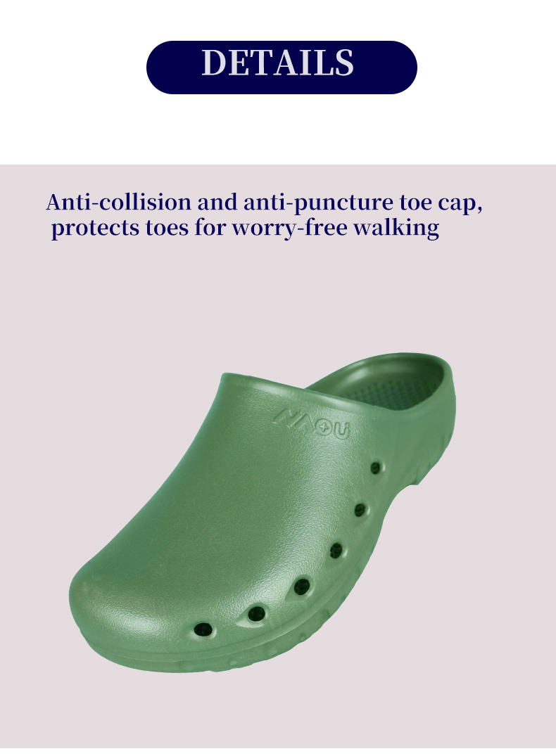 Nurses Slippers Medical Shoes Anti-slip Protective Clogs Operating Room ...