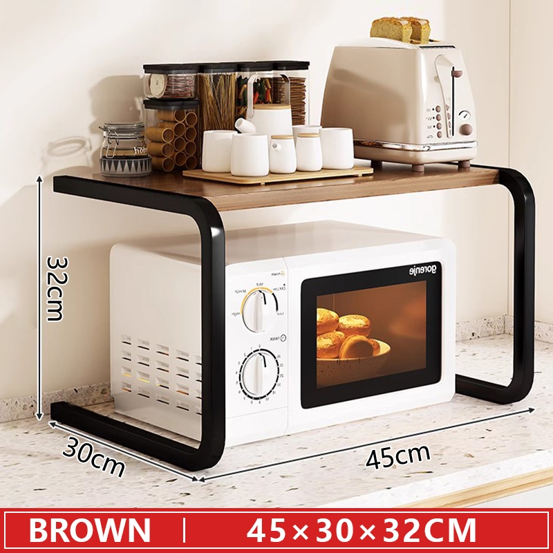HOT Oven Rack Kitchen Organizer Microwave Expandable and Height ...