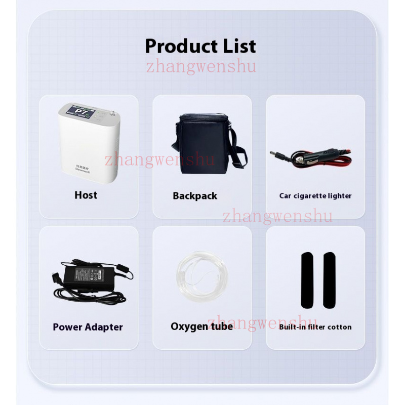 Portable Oxygen Machine Portable Small Charging Breathing Oxygen ...
