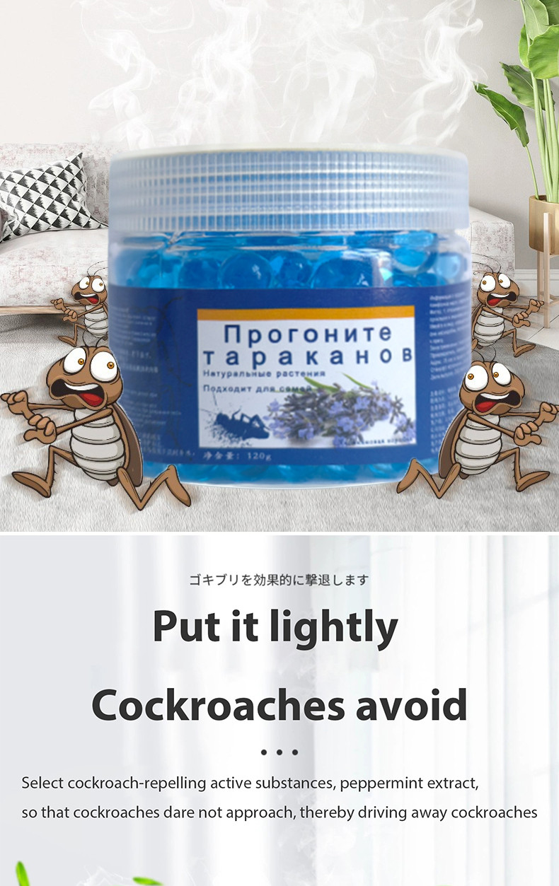 Racun Lipas MOGO Cockroach killer Stick anywhere Cockroach repellent ...