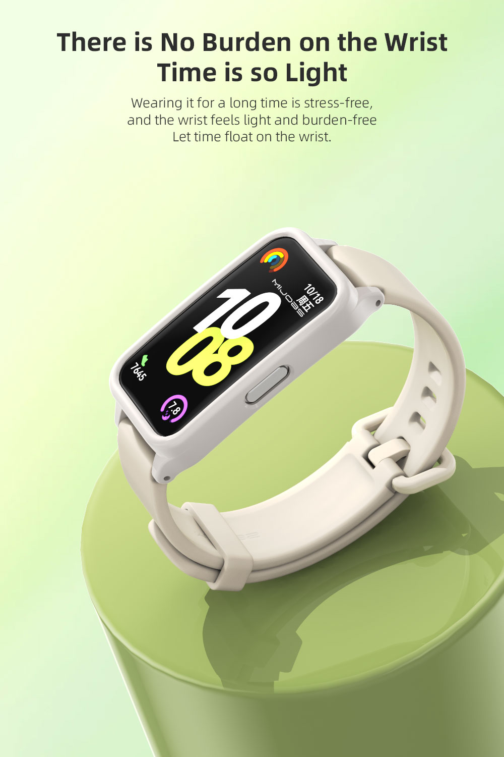 Cinturino In Acciaio Inox Per Huawei Band 10/9/8 – Oro Rosa, Regolabile, 16mm, Con Strumento