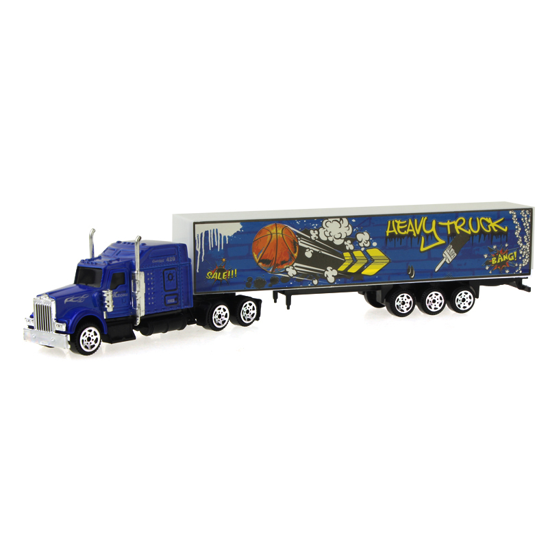 Alloy Tanker Model Car Toy Container Truck Mini Diecast Engineering ...